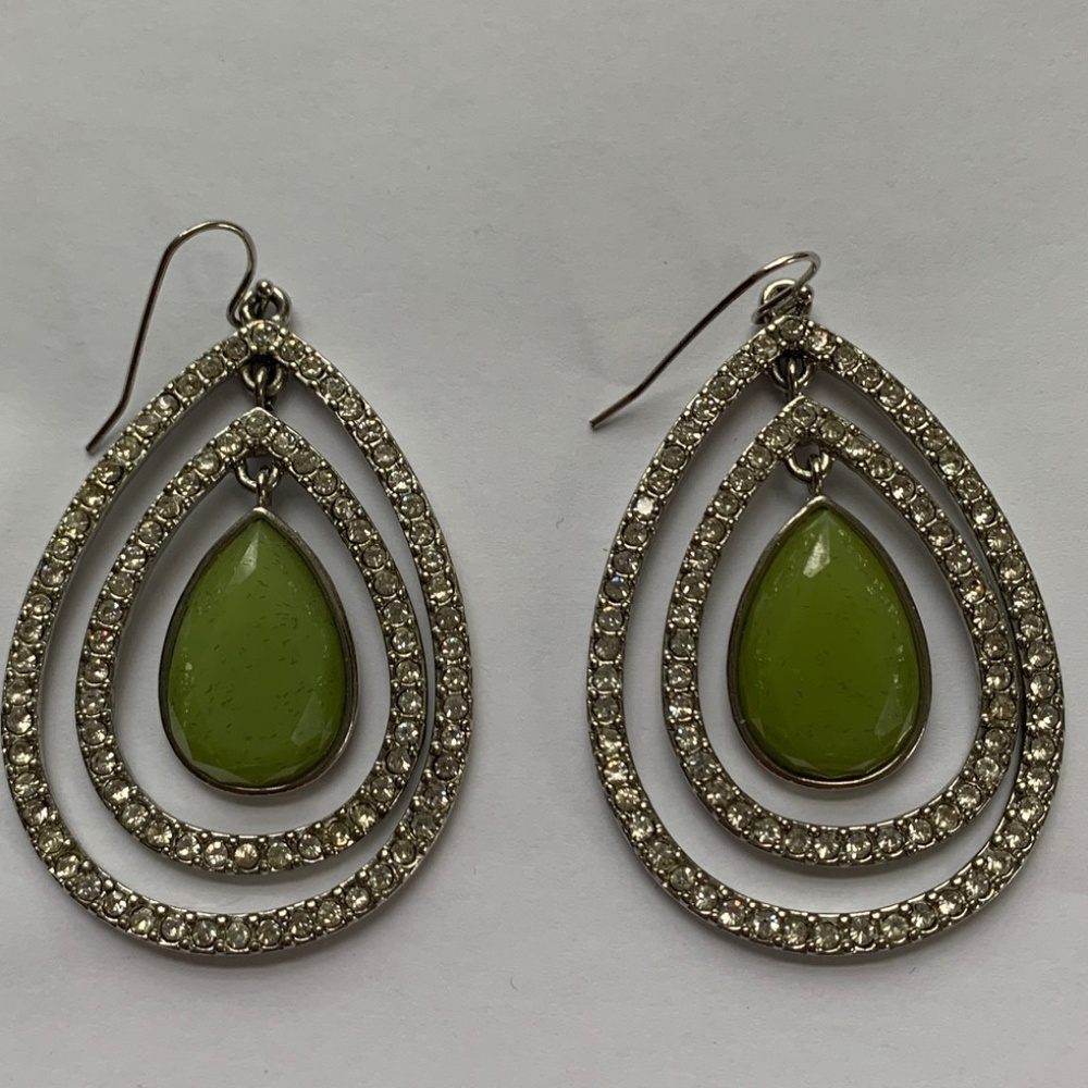 Three Tier Drop Earring - Picture 3 of 3